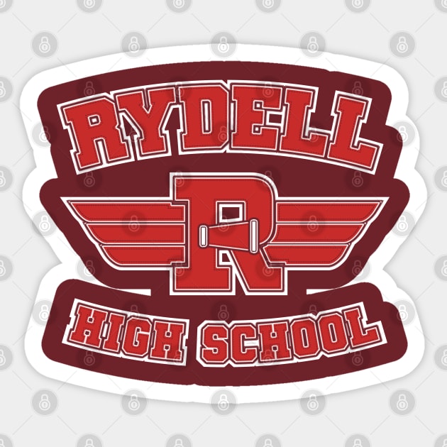 Rydell High School Sticker by Nazonian